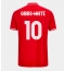 Nottingham Forest Morgan Gibbs-White #10 Replika Hjemmedrakt 2025-26 Kortermet