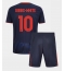 Nottingham Forest Morgan Gibbs-White #10 Replika Tredjedrakt Barn 2025-26 Kortermet (+ bukser)