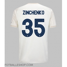 Nottingham Forest Oleksandr Zinchenko #35 Replika Bortedrakt 2025-26 Kortermet