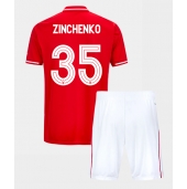 Nottingham Forest Oleksandr Zinchenko #35 Replika Hjemmedrakt Barn 2025-26 Kortermet (+ bukser)