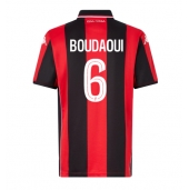 OGC Nice Hicham Boudaoui #6 Replika Hjemmedrakt 2025-26 Kortermet
