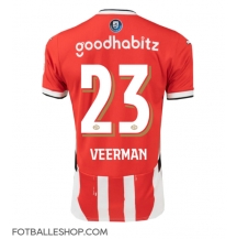 PSV Eindhoven Joey Veerman #23 Replika Hjemmedrakt 2024-25 Kortermet