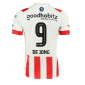PSV Eindhoven Luuk de Jong #9 Replika Hjemmedrakt 2022-23 Kortermet