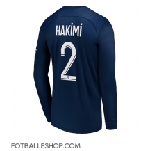 Paris Saint-Germain Achraf Hakimi #2 Replika Hjemmedrakt 2022-23 Langermet