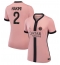 Paris Saint-Germain Achraf Hakimi #2 Replika Tredjedrakt Dame 2024-25 Kortermet
