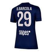 Paris Saint-Germain Bradley Barcola #29 Replika Hjemmedrakt Dame 2025-26 Kortermet