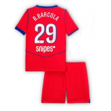 Paris Saint-Germain Bradley Barcola #29 Replika Tredjedrakt Barn 2025-26 Kortermet (+ bukser)