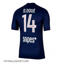 Paris Saint-Germain Desire Doue #14 Replika Hjemmedrakt 2025-26 Kortermet