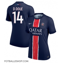 Paris Saint-Germain Desire Doue #14 Replika Hjemmedrakt Dame 2024-25 Kortermet