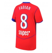 Paris Saint-Germain Fabian Ruiz #8 Replika Tredjedrakt 2025-26 Kortermet