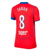 Paris Saint-Germain Fabian Ruiz #8 Replika Tredjedrakt Dame 2025-26 Kortermet