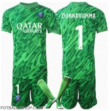 Paris Saint-Germain Gianluigi Donnarumma #1 Keeper Replika Hjemmedrakt Barn 2024-25 Kortermet (+ bukser)