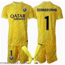 Paris Saint-Germain Gianluigi Donnarumma #1 Keeper Replika Tredjedrakt Barn 2024-25 Kortermet (+ bukser)