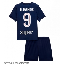 Paris Saint-Germain Goncalo Ramos #9 Replika Hjemmedrakt Barn 2025-26 Kortermet (+ bukser)