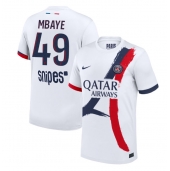 Paris Saint-Germain Ibrahim Mbaye #49 Replika Bortedrakt 2025-26 Kortermet