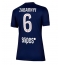 Paris Saint-Germain Illia Zabarnyi #6 Replika Hjemmedrakt Dame 2025-26 Kortermet