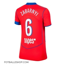 Paris Saint-Germain Illia Zabarnyi #6 Replika Tredjedrakt Dame 2025-26 Kortermet