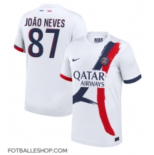 Paris Saint-Germain Joao Neves #87 Replika Bortedrakt 2024-25 Kortermet