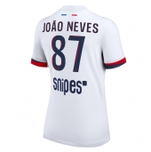 Paris Saint-Germain Joao Neves #87 Replika Bortedrakt Dame 2025-26 Kortermet