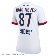 Paris Saint-Germain Joao Neves #87 Replika Bortedrakt Dame 2025-26 Kortermet