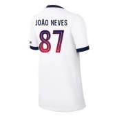Paris Saint-Germain Joao Neves #87 Replika Bortedrakt Dame 2026-27 Kortermet