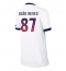 Paris Saint-Germain Joao Neves #87 Replika Bortedrakt Dame 2026-27 Kortermet