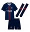Paris Saint-Germain Joao Neves #87 Replika Hjemmedrakt Barn 2025-26 Kortermet (+ bukser)