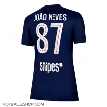 Paris Saint-Germain Joao Neves #87 Replika Hjemmedrakt Dame 2025-26 Kortermet