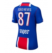 Paris Saint-Germain Joao Neves #87 Replika Hjemmedrakt Dame 2026-27 Kortermet