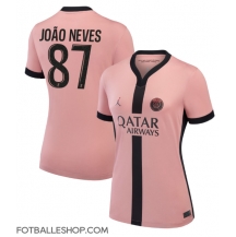 Paris Saint-Germain Joao Neves #87 Replika Tredjedrakt Dame 2024-25 Kortermet