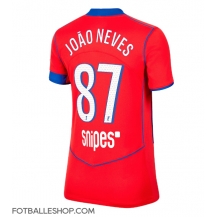 Paris Saint-Germain Joao Neves #87 Replika Tredjedrakt Dame 2025-26 Kortermet