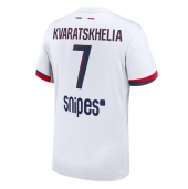 Paris Saint-Germain Khvicha Kvaratskhelia #7 Replika Bortedrakt 2025-26 Kortermet
