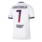 Paris Saint-Germain Khvicha Kvaratskhelia #7 Replika Bortedrakt 2026-27 Kortermet