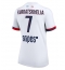Paris Saint-Germain Khvicha Kvaratskhelia #7 Replika Bortedrakt Dame 2025-26 Kortermet