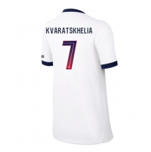 Paris Saint-Germain Khvicha Kvaratskhelia #7 Replika Bortedrakt Dame 2026-27 Kortermet