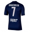 Paris Saint-Germain Khvicha Kvaratskhelia #7 Replika Hjemmedrakt 2025-26 Kortermet