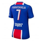 Paris Saint-Germain Khvicha Kvaratskhelia #7 Replika Hjemmedrakt Dame 2026-27 Kortermet