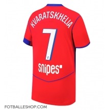Paris Saint-Germain Khvicha Kvaratskhelia #7 Replika Tredjedrakt 2025-26 Kortermet