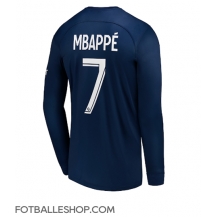 Paris Saint-Germain Kylian Mbappe #7 Replika Hjemmedrakt 2022-23 Langermet