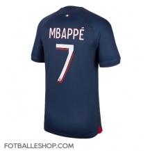 Paris Saint-Germain Kylian Mbappe #7 Replika Hjemmedrakt 2023-24 Kortermet