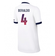 Paris Saint-Germain Lucas Beraldo #4 Replika Bortedrakt Dame 2026-27 Kortermet