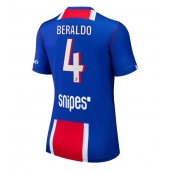 Paris Saint-Germain Lucas Beraldo #4 Replika Hjemmedrakt Dame 2026-27 Kortermet