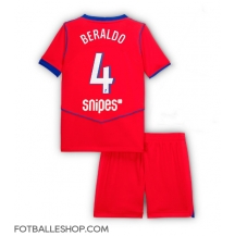 Paris Saint-Germain Lucas Beraldo #4 Replika Tredjedrakt Barn 2025-26 Kortermet (+ bukser)