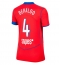 Paris Saint-Germain Lucas Beraldo #4 Replika Tredjedrakt Dame 2025-26 Kortermet