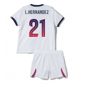 Paris Saint-Germain Lucas Hernandez #21 Replika Bortedrakt Barn 2026-27 Kortermet (+ bukser)