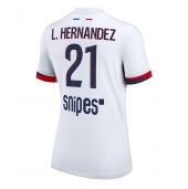 Paris Saint-Germain Lucas Hernandez #21 Replika Bortedrakt Dame 2025-26 Kortermet