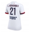 Paris Saint-Germain Lucas Hernandez #21 Replika Bortedrakt Dame 2025-26 Kortermet