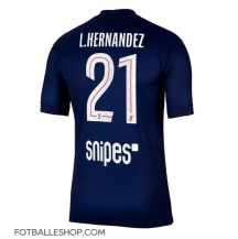 Paris Saint-Germain Lucas Hernandez #21 Replika Hjemmedrakt 2025-26 Kortermet