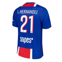 Paris Saint-Germain Lucas Hernandez #21 Replika Hjemmedrakt 2026-27 Kortermet