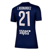 Paris Saint-Germain Lucas Hernandez #21 Replika Hjemmedrakt Dame 2025-26 Kortermet
